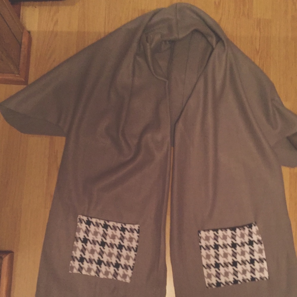 Handmade, new, fleece scarf/shawl/wrap
